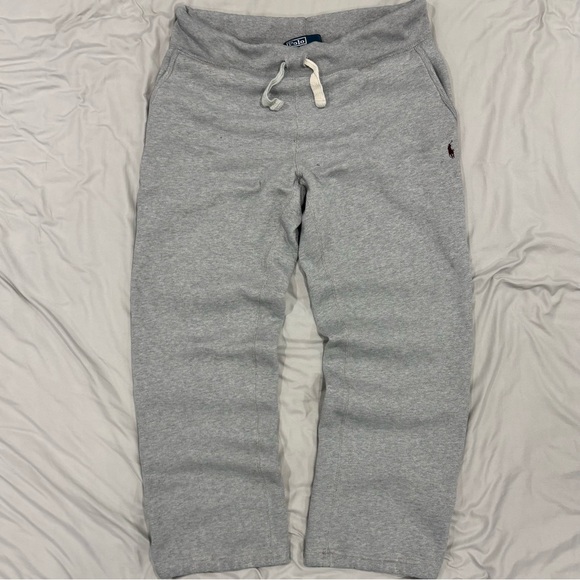 Ralph Lauren Pants - Vintage Grey Baggy Polo Ralph Lauren Sweatpants